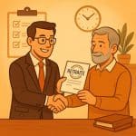départ en retraite