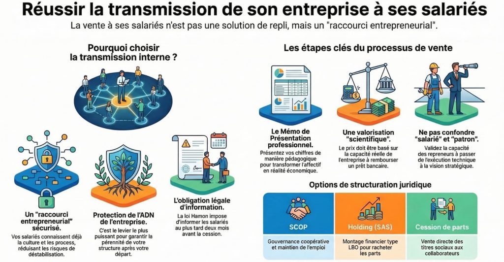 Vendre son entreprise à un salarié